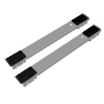 Support de machine  laver vipith - meuble de base de rfrigrateur mobile rglable - gris - universel ...