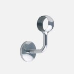 Support pour main courante en inox