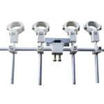 Support multi - alimentation pour antenne satellite 5 lnbs de haute qualit�