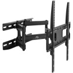 Support mural pour cran lcd led tv 26 - 55 30kg max vesa 400x400 rglable inclinable pivotant maclean ...