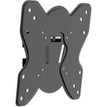 Support mural norstone arran a2342 - gcx pour cran plasma - lcd 23 - 42 - noir satin