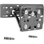 Support mural tv - maclean - mc - 837 - qled - 75 pouces - 50 kg - inclinable - micro - gap