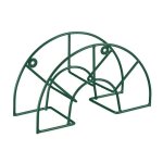 Relaxdays support mural pour le tuyau d?arrosage de 5 / 8 pouces et 45�m acier hlp :19 x 305 x 135 cm ...