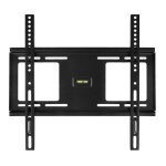 Support mural tv - homewell - yipeema - noir - acier - 485x24x3 cm