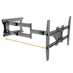 Support mural tv nanook bras extra - long 100 cm pivotant 42?75 vesa 100x100?600x400 jusqu� 60 kg noir ...