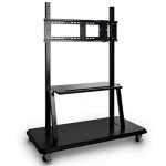 Support muralviewsonic vb - stnd - 001 - 2c trolley avec roulettes compatib moniteurs 55 / 65 / 70 et ...