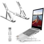Support dordinateur portable rglable pliable stand laptop antidrapant support de tablette en alliage ...