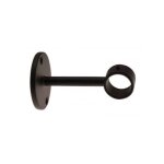 Support plafond oeil - home maison - � 20 mm - m�tal - noir - int�rieur