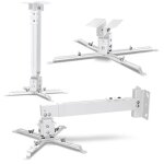 Support plafond - overmax - ceiling mount - jusqu 20 kg - rglable 43 - 65 cm - inclinaison 25