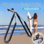 Support de planche de surf pour v�lo - noir - convient � la plupart des mod�les de v�los