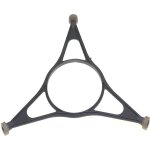Support plateau tournant cercle 3 roues ref 481010422374 pour micro ondes whirlpool