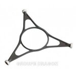 Support plateau tournant pour micro - ondes whirlpool - vt256 - noir - 700 watt