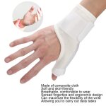 Attelle de pouce hililand - support de r�cup�ration de fracture - blanc - fitness