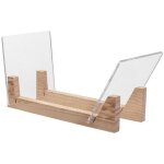 Support de rangement pour disques en vinyle ? empile jusqu 50 albums ? avec extrmits en acrylique ...