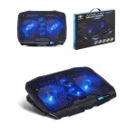 Support refroidisseur - spirit of gamer - airblade 600 - 4 ventilateurs silencieux - led bleue - usb ...