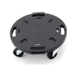 Support à roulettes rond diamètre 40 x 125 cm 4 roues capacité max 275 kg plantes meubles ou matériel ... Support à roulettes rond diamètre 40 x 125 cm 4 roues capacité max 275 kg plantes meubles ou matériel ...