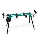 Support pour scie  onglet? base universelle ? portatif ? ajustable en hauteur et largeur ? capacit ...