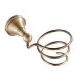 Porte - scheur de cheveux - unbranded - mural en laiton - couleur jaune - accessoires de salle de bain ...