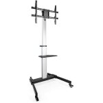 Support de sol hera en aluminium avec roulettes pour écrans de 37 à 86 - tooq fs1886m - b Support de sol hera en aluminium avec roulettes pour écrans de 37 à 86 - tooq fs1886m - b