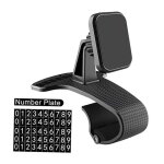 Support de t�l�phone magn�tique pour voiture clip sur tableau de bord pour smartphones universel anti ...