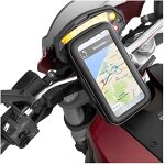 Support tlphone pour moto - tanche - compatible gps - fixation guidon - smartphones 3. 5 - 6. 3 pouces ...