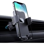 Support t�l�phone voiture [clip de qualit� militaire] porte t�l�phone rotatif � 360 degr�s pour grille ...