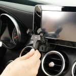 Support de t�l�phone - generic - mercedes glc 2016 - 2019 - grille da�ration - alliage - stable