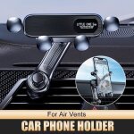 Support tlphone voiture - qingque - gravit - rotation 360 - compatible iphone 14 / 13 / 12 samsung ...