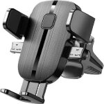 Support t�l�phone voiture - gyroor - universel - plastique abs - installation stable - d�verrouillage ...