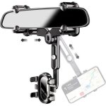Support de t�l�phone de voiture pour r�troviseur r�glable r�tractable rotatif 360 support de navigation ...