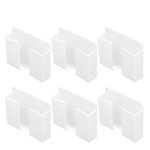 Support de t�l�phone - vvikizy - universel - 6 pi�ces - installation murale - mat�riau abs