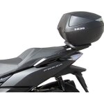 Support top case - shad - top master - honda 125 forza - noir - montage facile Support top case - shad - top master - honda 125 forza - noir - montage facile