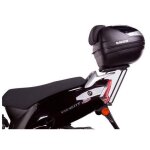Support top case - shad - top master (k0vt53st) - noir - universel - scooter