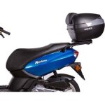 Support top case - peugeot - kisbee 50 - noir - universel - quatre saisons Support top case - peugeot - kisbee 50 - noir - universel - quatre saisons