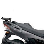 Support top case - suzuki - burgman 400 - noir - compatible avec platines shad - 2017 / 0