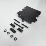 Support de top case - shad - suzuki 650 burgman 2002  2014 - fixation shad top master - noir