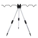 Support de tr�pied pour canne � p�che - zerone - yh004 - alliage daluminium - pliable - l�ger