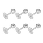 Support de tringle de garderobe 6pcs douille à bride support de tringle à rideau de poteau deco porte ... Support de tringle de garderobe 6pcs douille à bride support de tringle à rideau de poteau deco porte ...