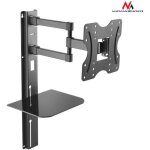 Support tv 23 - 42 avec tagre pour dvd maclean mc - 771 chargement 30kg vesa 200x200