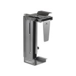 Support de lunit� centrale - maclean - mc - 713 - noir - protection contre la poussi�re - gain de place ...