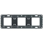 Support universel batibox � vis 3 postes / 6 - 8 modules pour mosaic c�liane ou soliroc - legrand - 419583 ...