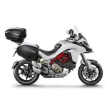Support valises latrales moto - shad - 3p system - ducati multistrada 1200 s - noir - 2016 - 2021