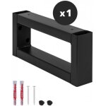 Support pour vasque suspendu en m�tal holzbrink - 350x150mm - noir