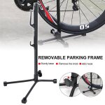 Support de vélo - momotou - réparation et stockage - métal - compact - ajustable Support de vélo - momotou - réparation et stockage - métal - compact - ajustable