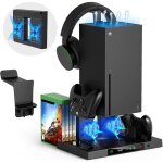 Ventilateur de refroidissement et support de charge pour xbox series x console / manette double station ...