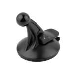 Support de voiture pour gps garmin - leshp - noir - ventouse puissante - mini - taille et ferme