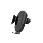 Support voiture - muvit - chargeur induction qi 15w - capteur infrarouge - usb - c - noir