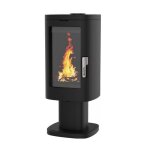 Supra pole  bois fonte 11. 5kw noir - fr9016190b