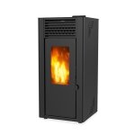 Supra pole  granuls de bois 11. 9kw noir - orphee 12 noir