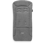 Sur assise pour poussette - hauck - pushchair seat liner - coton - fentes pour harnais 5 points - gris ...